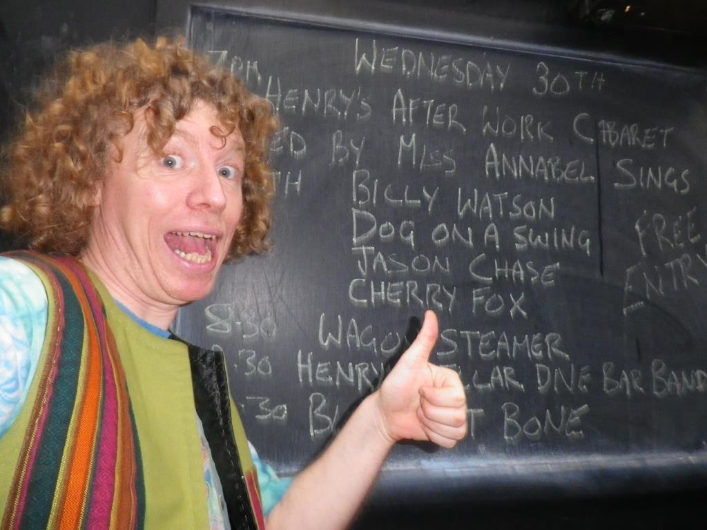 Henry’s Early Evening Caberet – 30/4/14