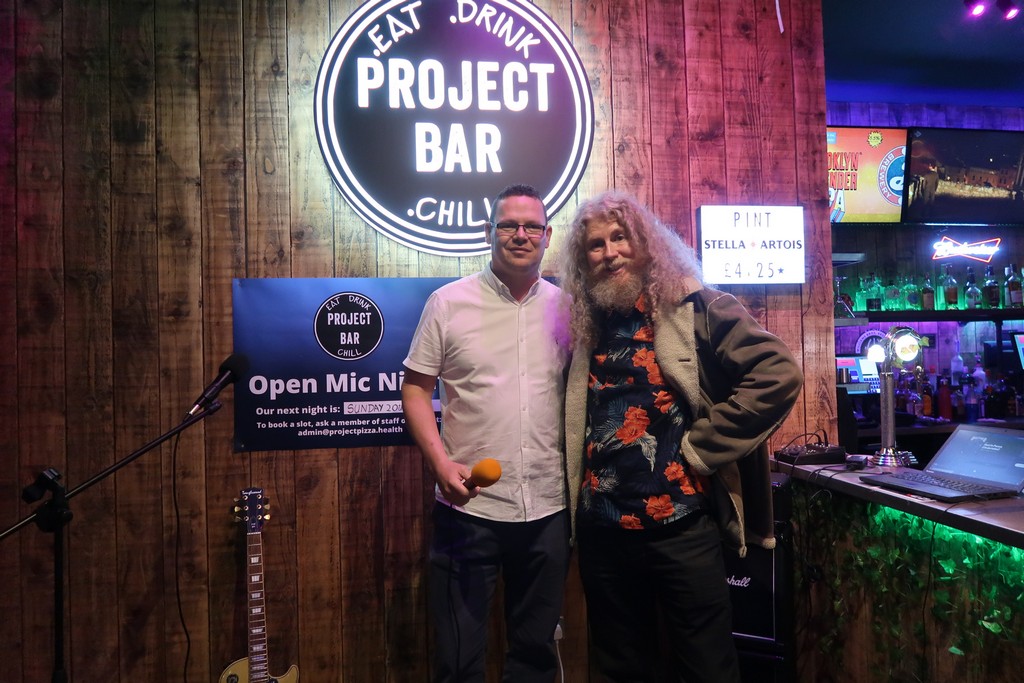 Project Pizza Open Mic
